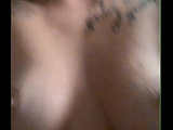 Sexy petite tatted teen riding Dick and cumming