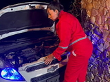 PREGNANT MECHANIC RECEIVES SAUSAGE IN EXCHANGE FOR HER PAYME - part 1